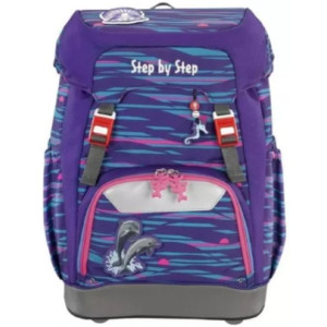 Step by Step  Shiny Dolphin GRADE School Backpack
