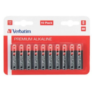 Verbatim Batteries AA Alkaline 10 pcs Blister