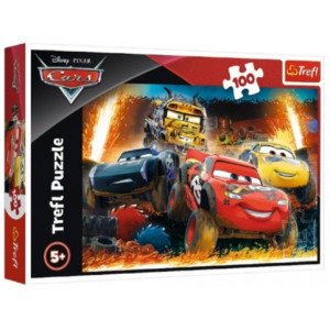 Trefl 16358 Puzzle 100 Extreme Race Cars 3
