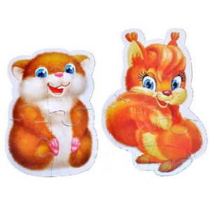 50723 Baby Puzzle Magnetic "Pufosii"