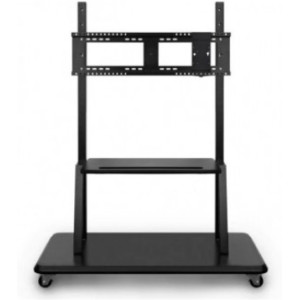 VIEWSONIC VB-STND-001-2C, Mobile Rolling Trolley Cart Stand for ViewSonic 55" to 98" ViewBoard Interactive Displays and Presentation Displays, Wall mount bracket: 150kg Max,