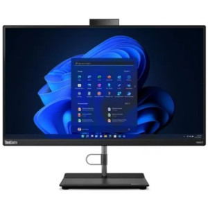 All-in-One PC - 23.8" Lenovo ThinkCentre neo 30a - 23.8" FHD IPS AG 250 nits, Intel® Core i3-1220P, 1x8GB DDR4 RAM, 256GB SSD M.2 2280 PCIe NVMe, Intel®  Intel UHD Graphics, HD Webcam, WiFi AX201 2x2 +BT5.1, noODD, USB KB&MS, no OS, Black.