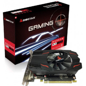Placă video BIOSTAR Gaming Radeon RX 550 / 2GB GDDR5 128Bit 1183/6000Mhz, 512 Stream Processors, 1xDVI-D, 1xHDMI, 1xDP, Single Fan, Radeon Freesync Technology, AMD XConnect and HDR Ready, DX12&Vulcan, Retail (VA5505RF21)