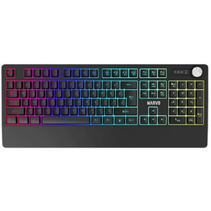 MARVO K660, Marvo Keyboard K660 Wired Gaming US LED Rainbow