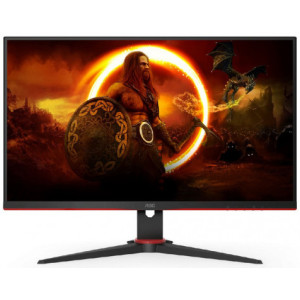 Монитор 23.8" AOC VA LED 24G2SAE/BK Borderless Black/Red
