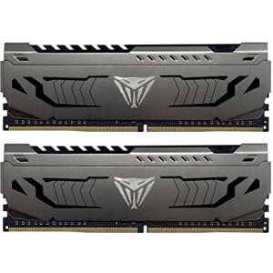 64GB (Kit of 2x32GB) DDR4-3600  VIPER (by Patriot) STEEL Performance, Dual-Channel Kit, PC28800, CL18, 1.35V, Custom Design Aluminum HeatShiled, Intel XMP 2.0 Support, Gunmetal Grey