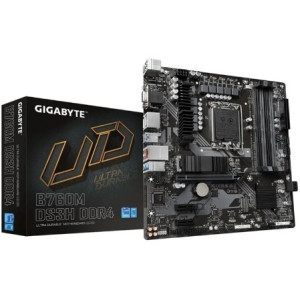 Материнская плата GIGABYTE B760M DS3H DDR4, Socket 1700, Intel® B760, mATX