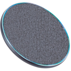 Wireless Charger Rivacase VA4915 GR3, 10W, Gray Fabric