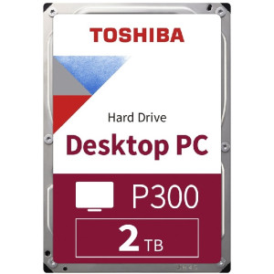 3.5" HDD 2.0TB Toshiba HDWD220UZSVA P300, Desktop™, SMR Drive, 7200rpm, 256MB, SATAIII