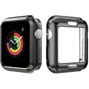 Apple Watch Electroplated case TPU 42 mm Black