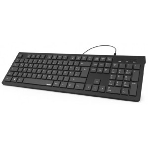 Hama KC-200 Basic Keyboard, black, RUS