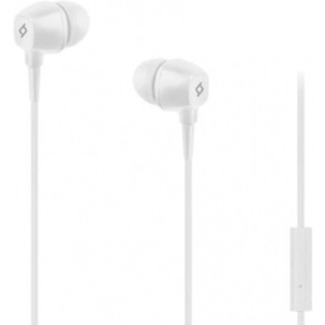 ttec Headphones In-Ear with Microphone 3.5mm Pop, White 