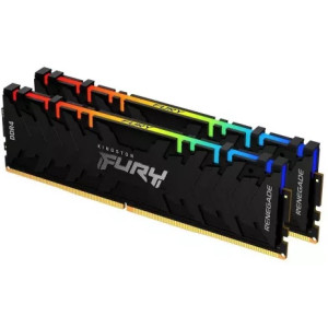 16GB DDR4-4266MHz Kingston FURY Renegade RGB (Kit of 2x8GB) (KF442C19RBAK2/16), CL19, 1.4V, Black