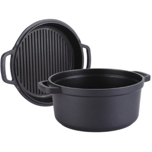 Cazan cu capac-gril Maestro Mr-4120 20cm 2,5L