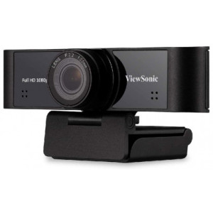 VIEWSONIC VB-CAM-001, Full HD Webcam, Sensor 2.07 Mpx CMOS, up to 1080p@30fps/25fps, Superior Clarity, Wide Field of View 110°, Exceptional Low-Light Performance F2.2, Flexible Mounting Options, Dual Integrated Microphones, Remarkable Sound
