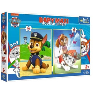 Trefl Puzzles - Baby MAXI 2x10 - The Paw Patrol team / Viacom PAW Patrol