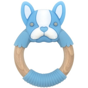 Bibipals Teething Ring Koala, Blue and White