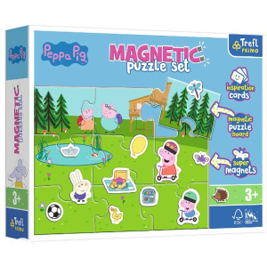 Puzzles - Magnetic - Peppa's fun