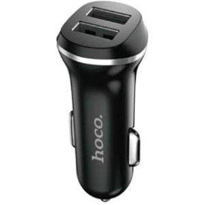 HOCO Z1 Car Charger Set (lightning), Black
