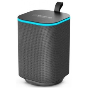 Esperanza SAKARA EP155, Bluetooth Portable Speaker, power: 10W, RGB Illumination, Bluetooth profiles: A2DP, AVRCP, HFP, HSP, Bluetooth version: 5.0, Built-in TFT (microSD) card slot, AUX mini-jack input, Music playing time: 4-5h, MicroUSB charging