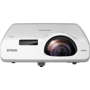 Projector Epson EB-530; ShortThrow, LCD, XGA, 3200Lum, 16000:1, LAN, 16W, White