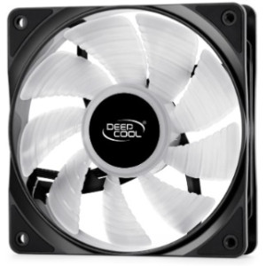 PC Case Fan Deepcool RF120, 120x120x25mm, <27 dB, 56.5 CFM, 500-1500RPM, RGB, Hydro Bearing