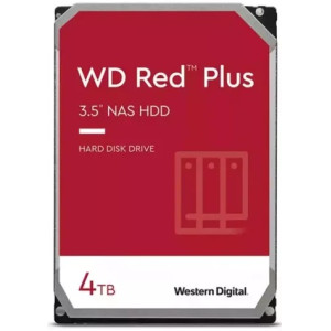 3.5'' HDD 4.0TB  Western Digital WD40EFPX Caviar® Red™ Plus NAS, CMR Drive, IntelliPower, 256MB, SATAIII