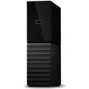 3.5" External HDD 8.0TB (USB3.0)  Western Digital "My Book Desktop External Hard Drive", Black, Durable design