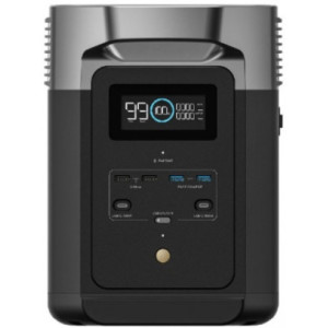 EcoFlow DELTA 2 Portable Power Station, Capacity: 1024Wh, AC Output: 1800W total (surge 2700W), Number outlets 15 (6 AC Outlets, 2 USB-A Fast Charge, 2 USB-A, 2 USB-C, Car Power Output:12.6V 10A, 126W Max), Mobile App, Bluetooth, WiFi, Net Weight: 12kg,