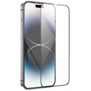 Screen Protector HOCO G12 Tempered Glass (unpackaged) for Apple iPhone 14 Pro, Full screen HD, 5D large Arc Tempered Glass, Ultra-Smooth, Anti-fingerprint, Anti-oil, Sensitive touch screen, Oil-proof, Scratch-proof