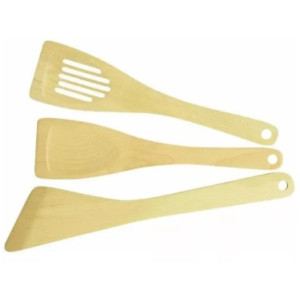 Лопатка кухонная Tescoma 637420 Set Woody 3buc