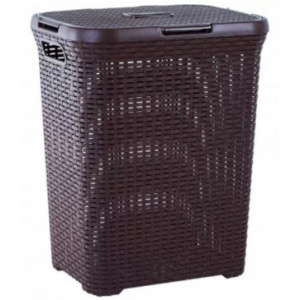Корзина для белья Aleana 1122098 Rattan 50L