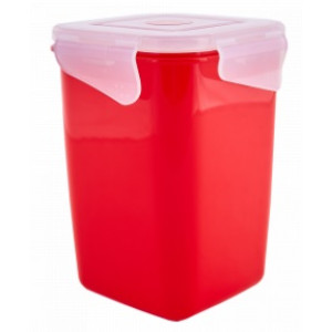 Container universal de depozitare ALEANA Fiesta, adinc, 1.0 l, 12x12x16 cm