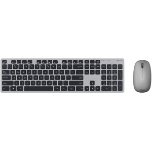 ASUS W5000 Wireless Keyboard+Mouse, Grey, USB (set fara fir tastatura+mouse/беспроводной комплект клавиатура+мышь)