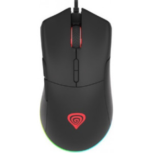 Genesis Mouse Krypton 290, 6400 DPI, RGB Illuminated, With Software, Black