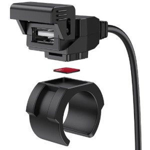 HOCO Z45 Single port motorcycle charger Black