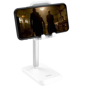 HOCO PH27 Stable telescopic desktop stand White