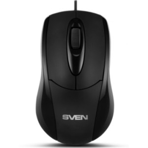 SVEN RX-110, Optical Mouse, 1000 dpi, USB Black