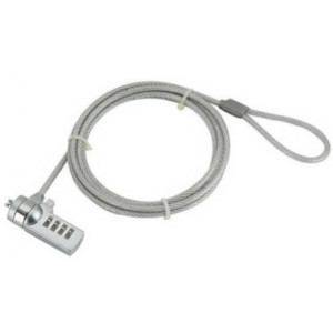 Gembird LK-CL-01 Cable lock for notebooks (4-digit combination), 4 mm steel cable 