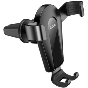 HOCO CA92 Gold shield air outlet gravity holder Black