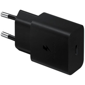 Samsung Wall Charger 1xType-C 15W (w/o cable), Black 