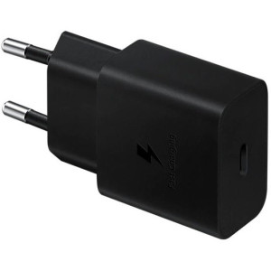 Samsung Wall Charger 1xType-C 15W (w/o cable), Black