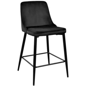 Барный стул Deco Bar Clasic Small Black, Black legs