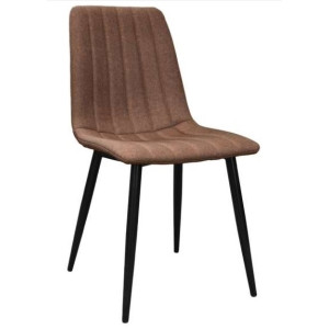 Стул Deco DC-90P Denim Brown, Black Legs