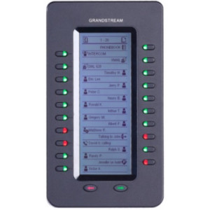 Grandstream GXP2200EXT Extension Module, 20 Buttons, 40 Contacts, Black