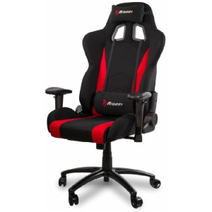 Gaming/Office Chair AROZZI Inizio Fabric, Red, max weight up to 105kg, 2D Armrests, Rocking function that tilts the seat and backrest up to 12°, Head and Lumber cushions, Metal Frame, Steel wheelbase, Gas Lift 4class, W-24.5kg