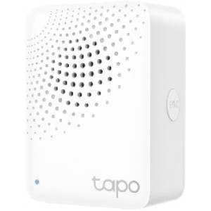 Hub TP-LINK Tapo H100, White, Smart IoT Hub, Connect with up to 64 smart devices, A Low-Power Way to Connect Everything, Smart Alarm, Smart Doorbell, Smart Actions, 19 Ringtones