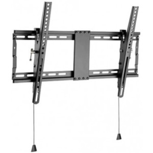 TV-Wall Mount for 37-80"- Gembird WM-80T-01, Tilt, max. 70 kg, Distance TV to Wall: 49 mm, max. VESA 600 x 400, Black