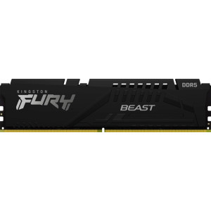 32GB DDR5-6000MHz  Kingston FURY Beast (KF560C36BBE-32), CL36-38-38, 1.35V, Intel XMP 3.0, Black