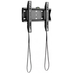 Wall Mount  Gembird WM-42F-01 Black 23"-42", max.30kg, VESA mm: 75x75; 100x100; 200x100; 200x200.